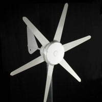 WG300 Wind Turbine Generator 300W 24V with Integrated Controller