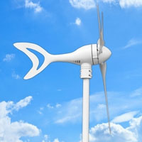 WG350 Wind Turbine Generator 350W 24V with Charge Controller5.0