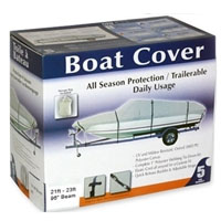 Brand New Grey 17ft - 19ft Boat Cover
