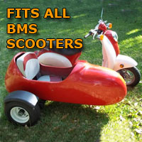 BMS Side Car Scooter Moped Sidecar Kit