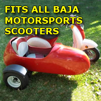 Baja Motorsports Scooter Sidecar Kit