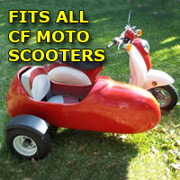 CF Moto Side Car Scooter Moped Sidecar Kit