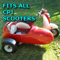 CPI Side Car Scooter Moped Sidecar Kit