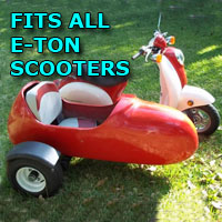 E-Ton Side Car Scooter Moped Sidecar Kit
