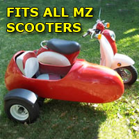 MZ Side Car Scooter Moped Sidecar Kit