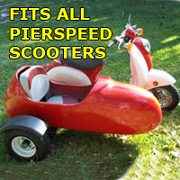 Pierspeed Side Car Scooter Moped Sidecar Kit
