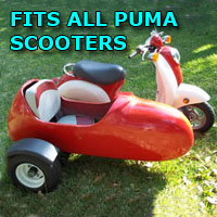 Puma Side Car Scooter Moped Sidecar Kit
