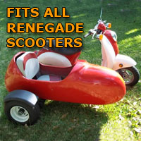 Renegade Side Car Scooter Moped Sidecar Kit