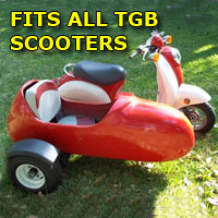 TGB Side Car Scooter Moped Sidecar Kit