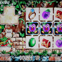 Monkey Land Cherry Master LCD Video Slot Machine Game