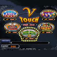 V Touch Cherry Master LCD Video Slot Machine Game