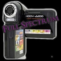 Full Spectrum Digital Video Camera Ghost Hunting