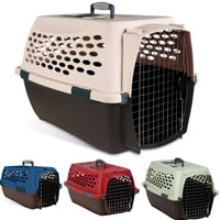 Durable Easy Travel Multicolored Front Load Kennel in Four Sizes