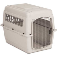 Durable Front Load Bleached Linen Kennel in Four Sizes