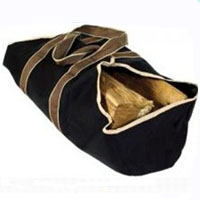 High Quality Heavy Weight Canvas Firewood Log Carrier Tote Bag