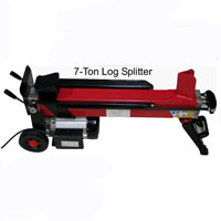 37 ton 9 Hp Log Splitter