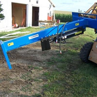 27 Ton Upside Down Skid Steer with 38” Opening (4” x 36” Cylinder)