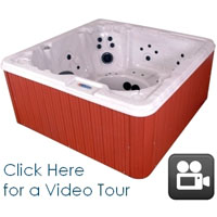 Great Sport 8 Person Spa w/ AM/FM Stereo and IPOD/MP3 ready
