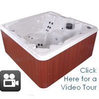 Qca 8 Person Hot Tub Spa With 53 Jets 2 Pumps