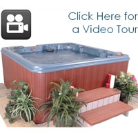 QCA 8 Person Hot Tub Spa with 70 Jets & 2 Pumps