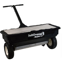 Salt Dogg Walk-Behind Drop Spreader — 200-Lb. Capacity