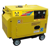 High Quality 4500 Watt Electric Start Diesel Generator