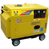 High Quality 6500 Watt Electric Start Diesel Generator