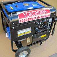 High Quality YOKOHUMA 10000W Portable Gas Generator