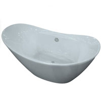 Whisper Brand New Elegant Double Slipper Tub Acrylic Bathtub
