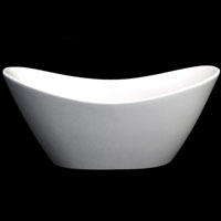 Whisper Brand New Luxurious Double Slipper Tub Acrylic Bathtub