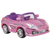 Brand New Pink BENz Power Car