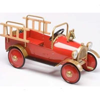 Brand New Fire Engine Pedal Car