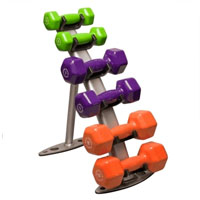 Vinyl Dumbell Rack