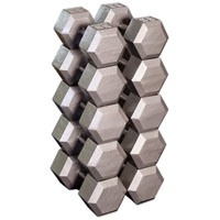 Hex Dumbbell Set — 80 to 100 Lbs.