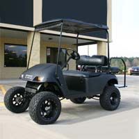 36v Matte Black EZ-GO Electric Golf Cart
