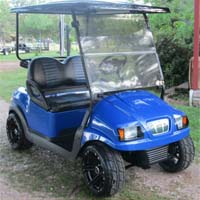 48V Blue Phantom Club Car Precedent Electric Golf Cart