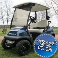 48V Navy Blue Club Car Precedent Electric Golf Cart