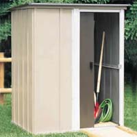 Brentwood 5'W x 4'D Arrow Small Metal Storage Shed Kit