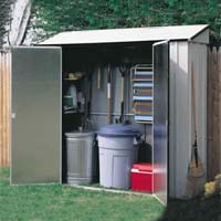 Storage Locker 7'x2' Arrow Outdoor Tool Storage Shed Kit