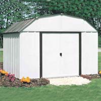 Concord 10'W x 14'D Arrow Metal Backyard Storage Shed Kit