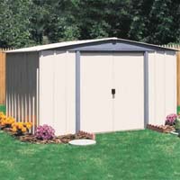 Vinyl Northfield 8'x6' Arrow Backyard Metal Storage Shed Kit
