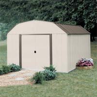 Arrow 10'W x 14'D Vinyl Coated Yorkshire Shed