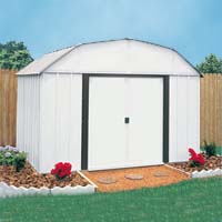 Yorktown 10'W x 8'D Arrow Metal Outdoor Storage Shed Kit