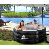 Pro Series II Inflatable 4 Person Spa Hot Tub with Body Cover