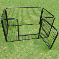 New Heavy Duty Pet Dog Cat Portable 27'.6" Exercise Pen Playpen Fence Yard Kennel
