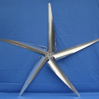 Brand New Set of 3 28" HyperSpin Aluminum Wind Turbine Blades
