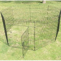 High Quality 8 Panels 42" Light Duty Pet Dog Play Exercise Playpen