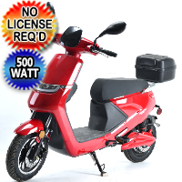 Electric Scooter Mopeds 500 Watt Moped 500 Watt Electric Moped Scooter W Pedals 580l