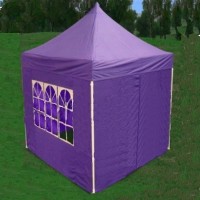 8' x 8' Easy Pop Up  Purple Canopy / Tent