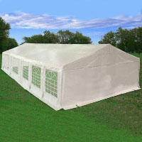 White 32' x 20' Heavy Duty Party Wedding Tent Canopy Carport